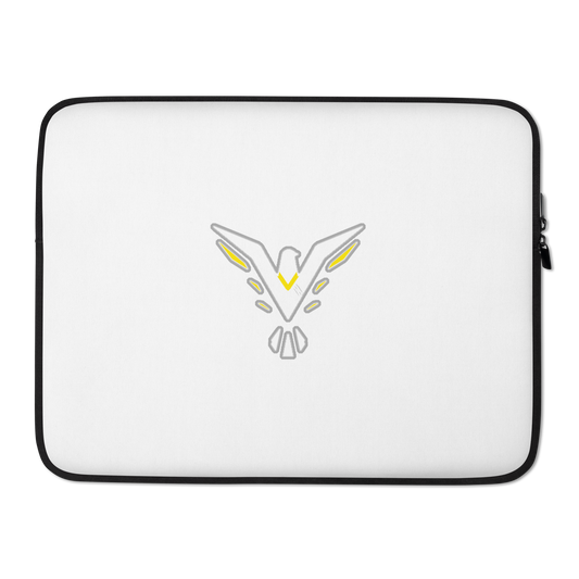 Laptop sleeve with neoprene exterior and slim protective design for laptops. - TLIU Studios